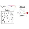 EYFS Vowel Worksheets 'a, e, i, o, u'